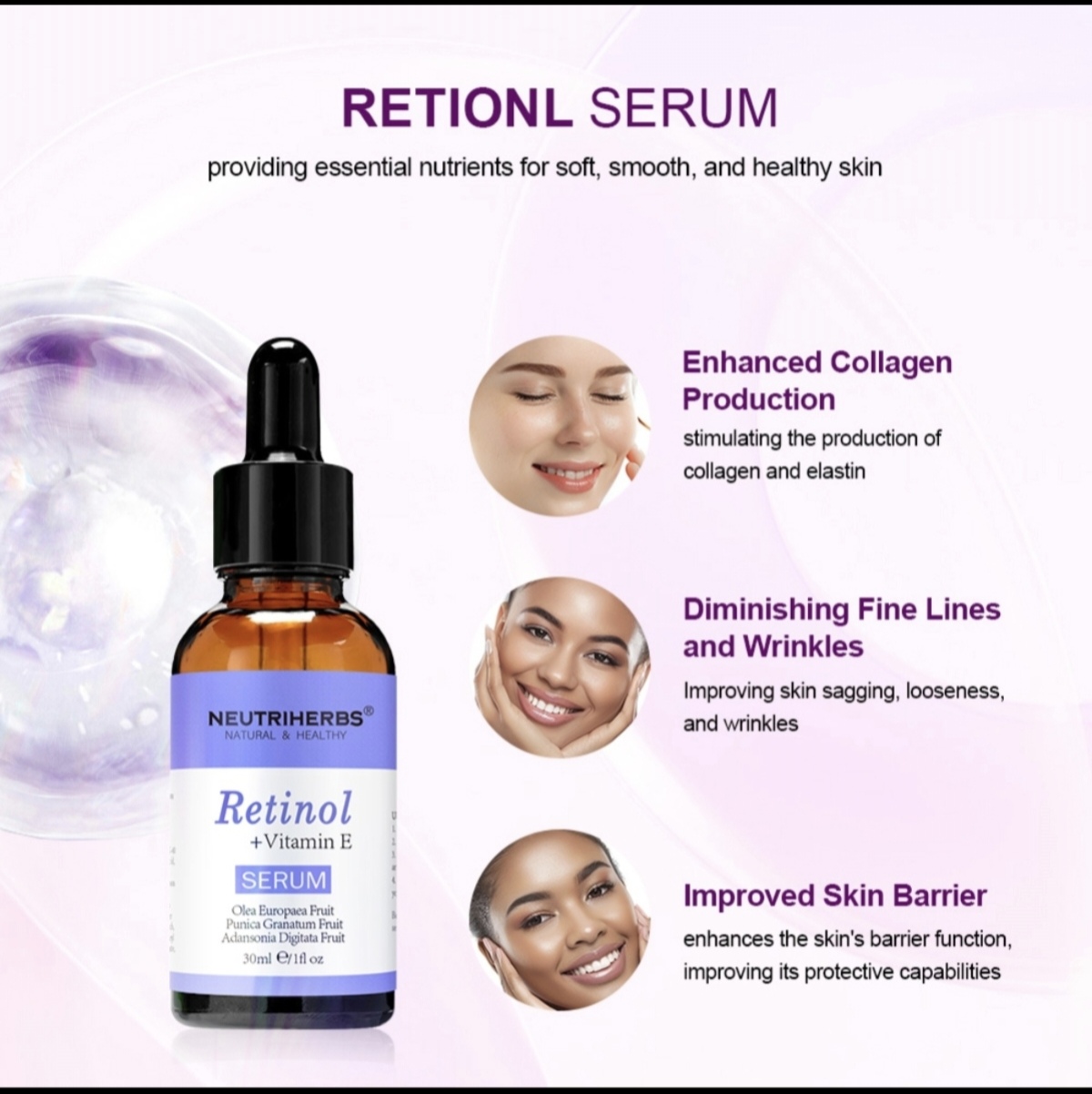 Retinol + Vitamin E Serum thumbnail 6