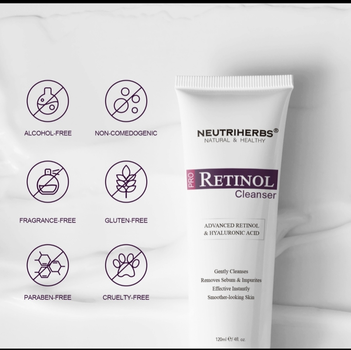 Pro Retinol Cleanser with Hyaluronic Acid thumbnail 6