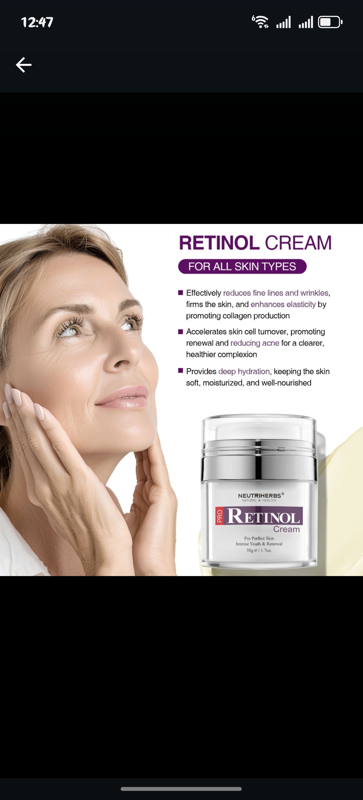 Pro Retinol Cream thumbnail 7