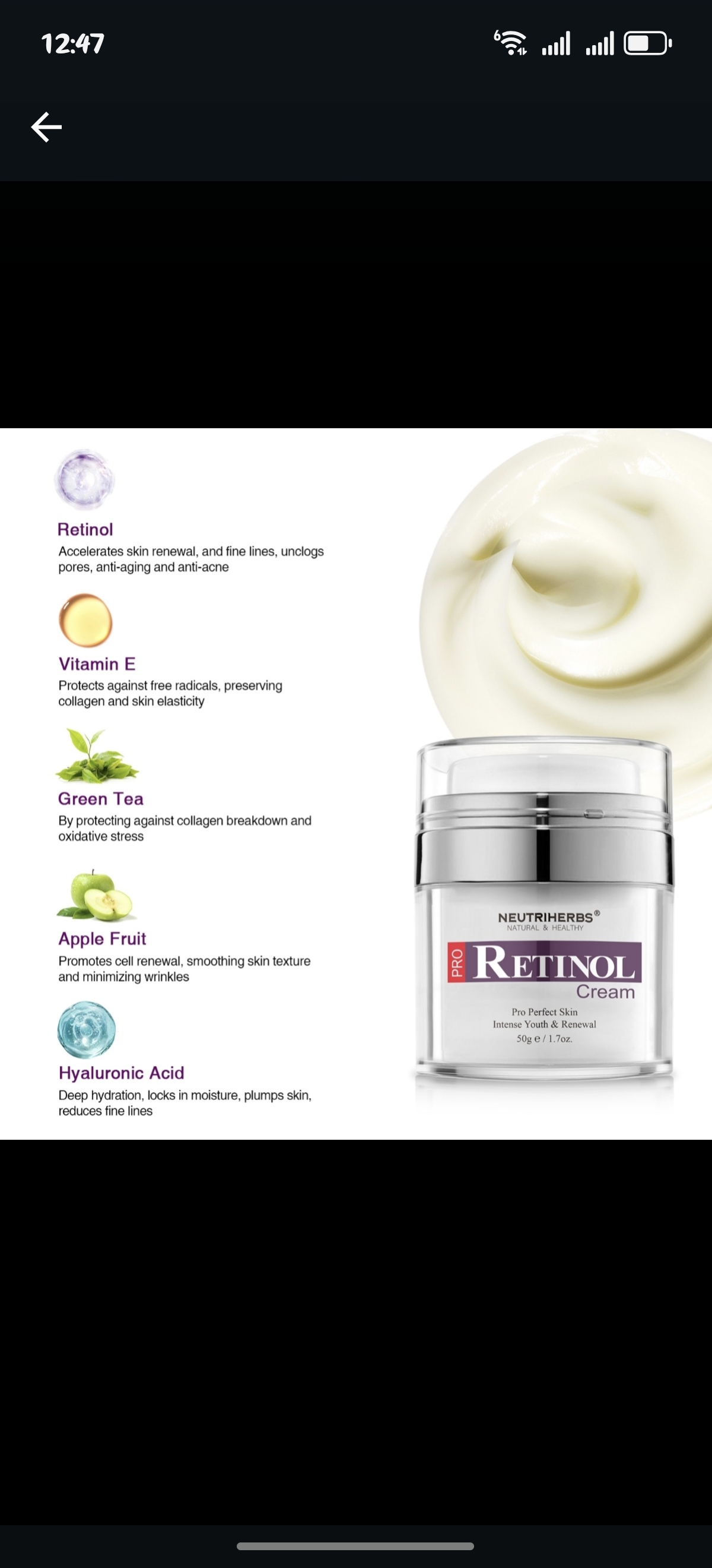 Pro Retinol Cream thumbnail 3