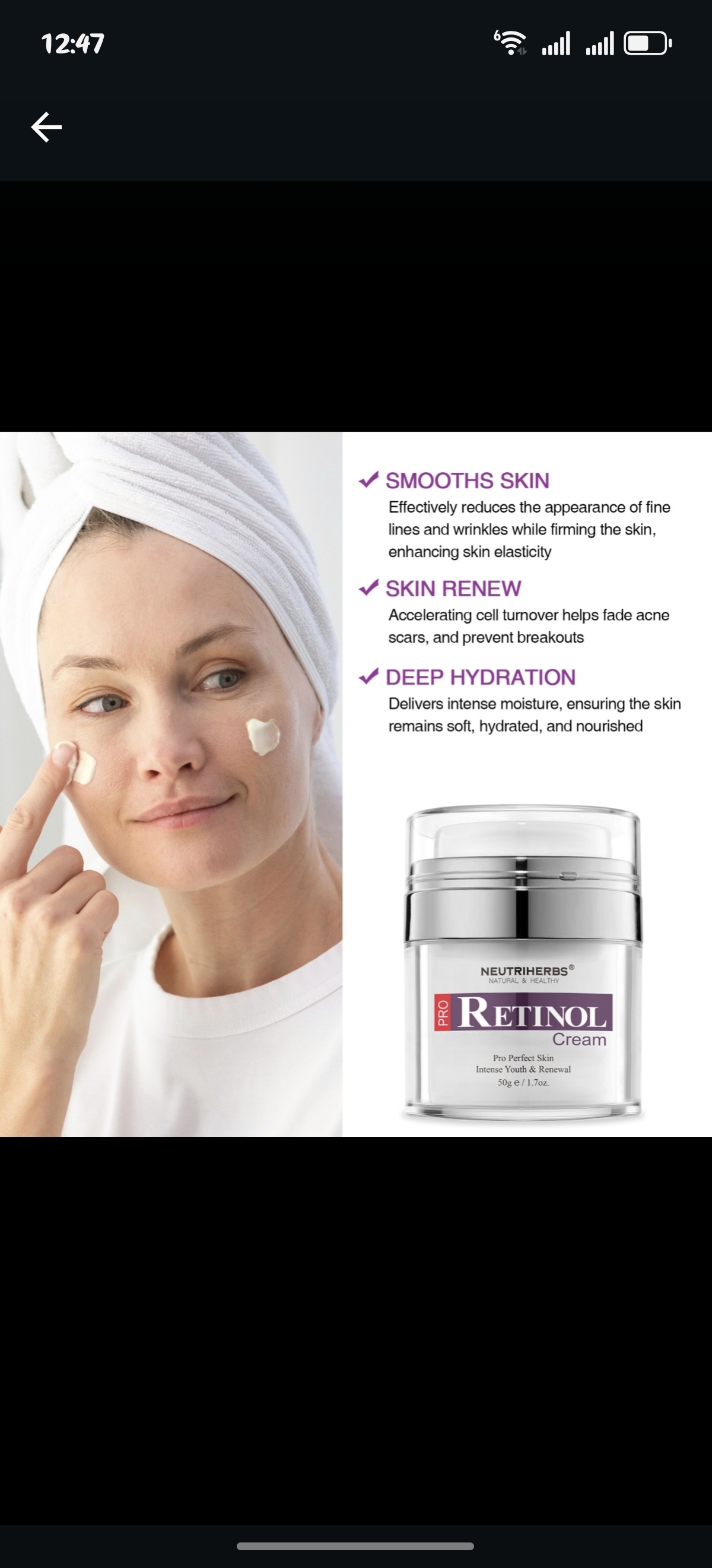 Pro Retinol Cream thumbnail 5
