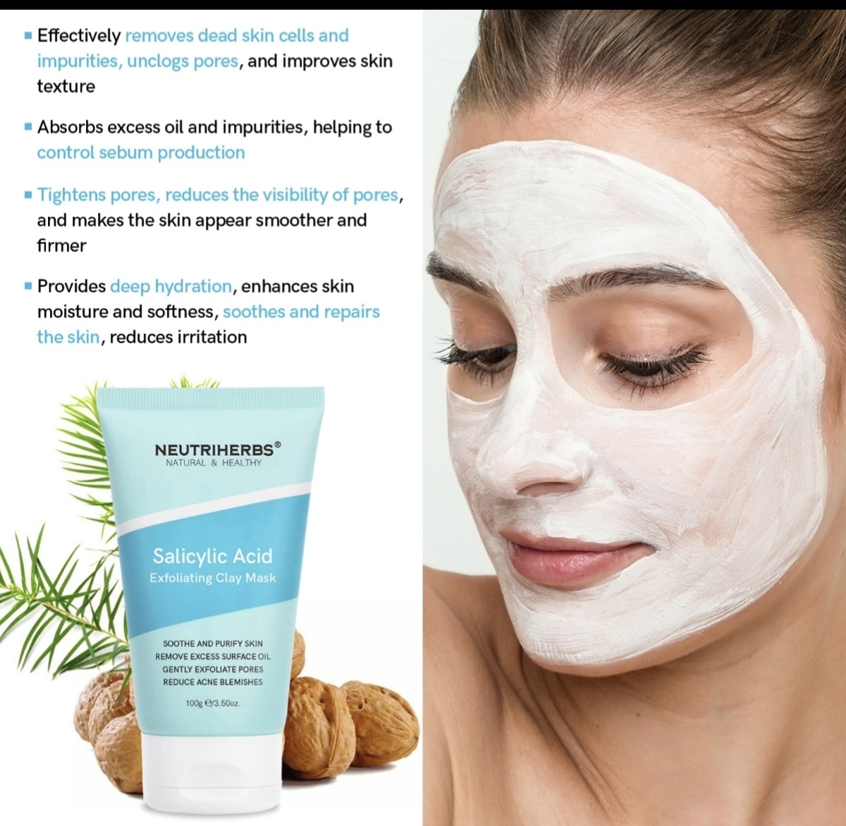 Salicylic Acid Exfoliating Clay Mask thumbnail 5