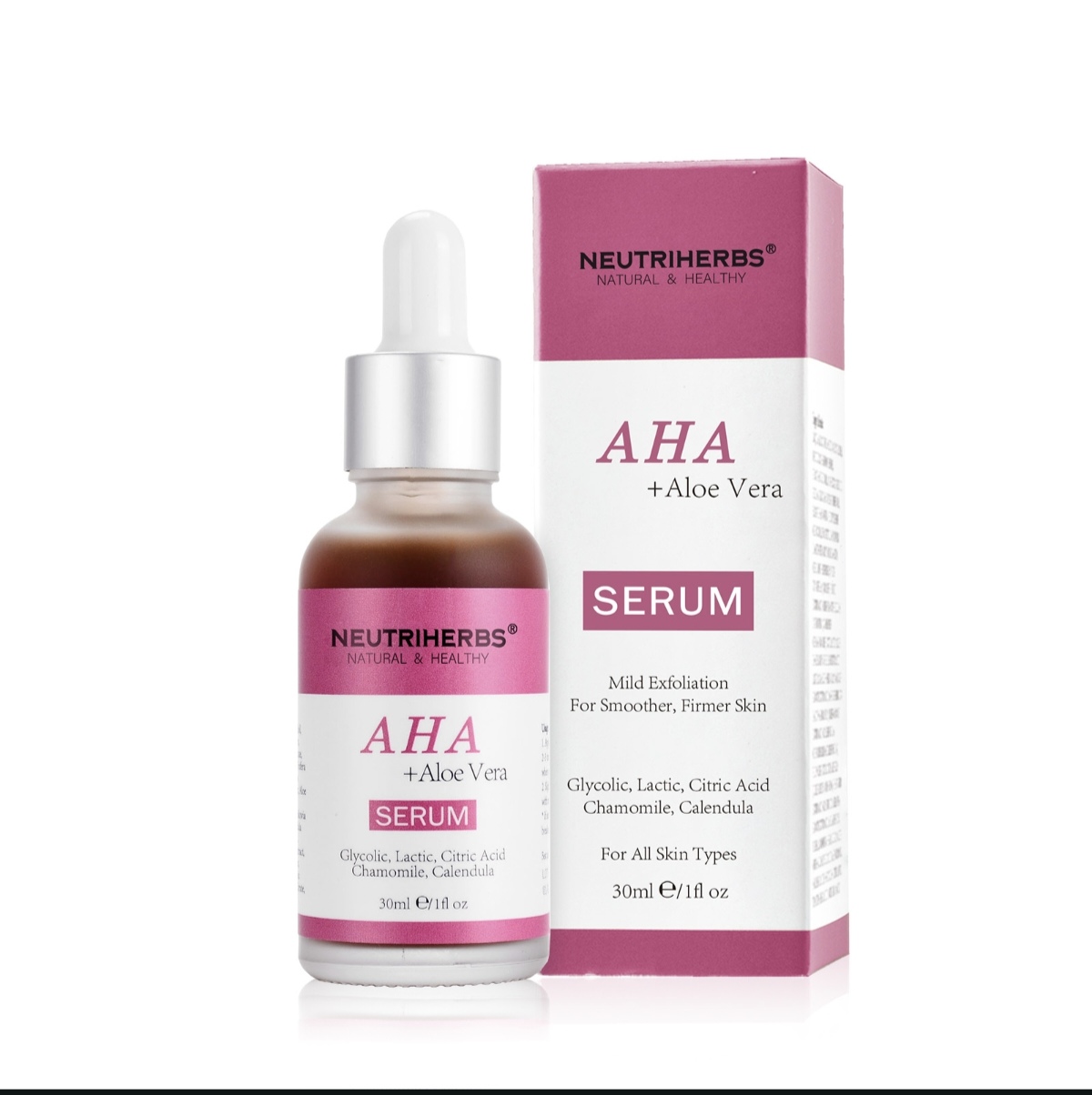 AHA + Aloe Vera Exfoliating Serum