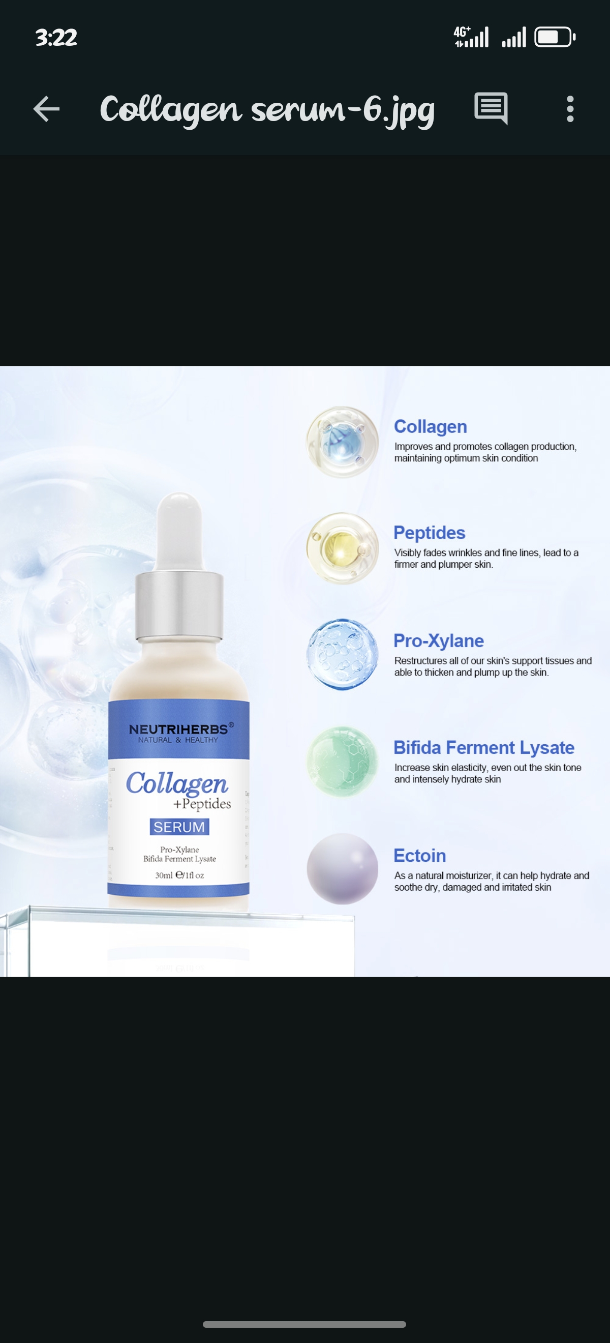 Collagen + Peptides Anti-Ageing Serum thumbnail 5