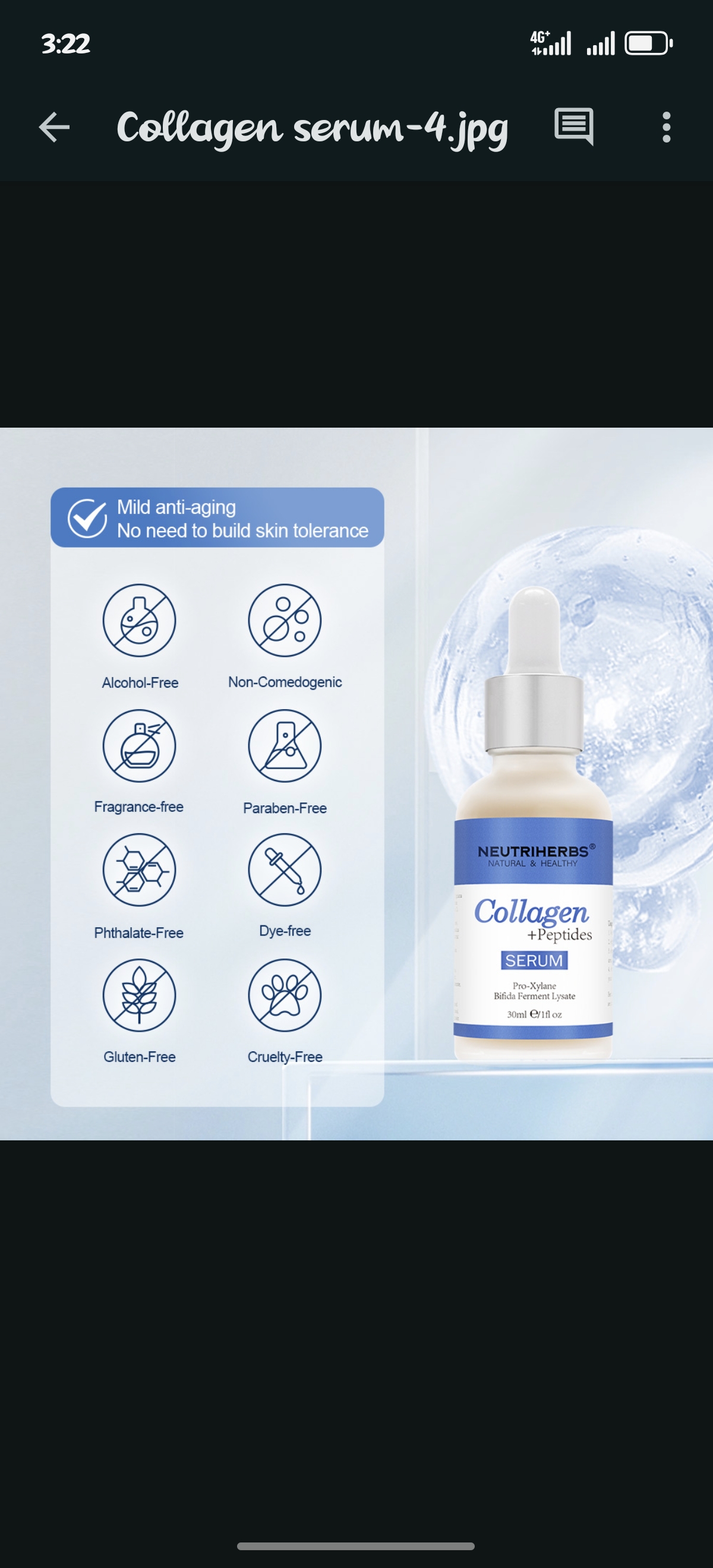 Collagen + Peptides Anti-Ageing Serum thumbnail 3