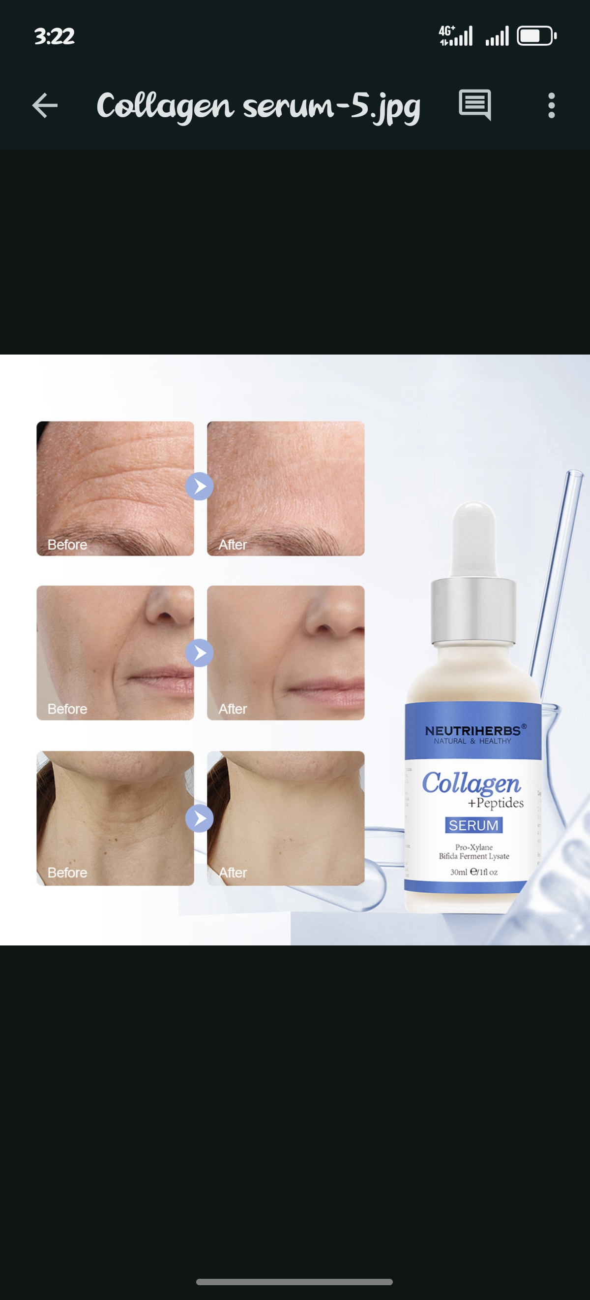 Collagen + Peptides Anti-Ageing Serum thumbnail 4