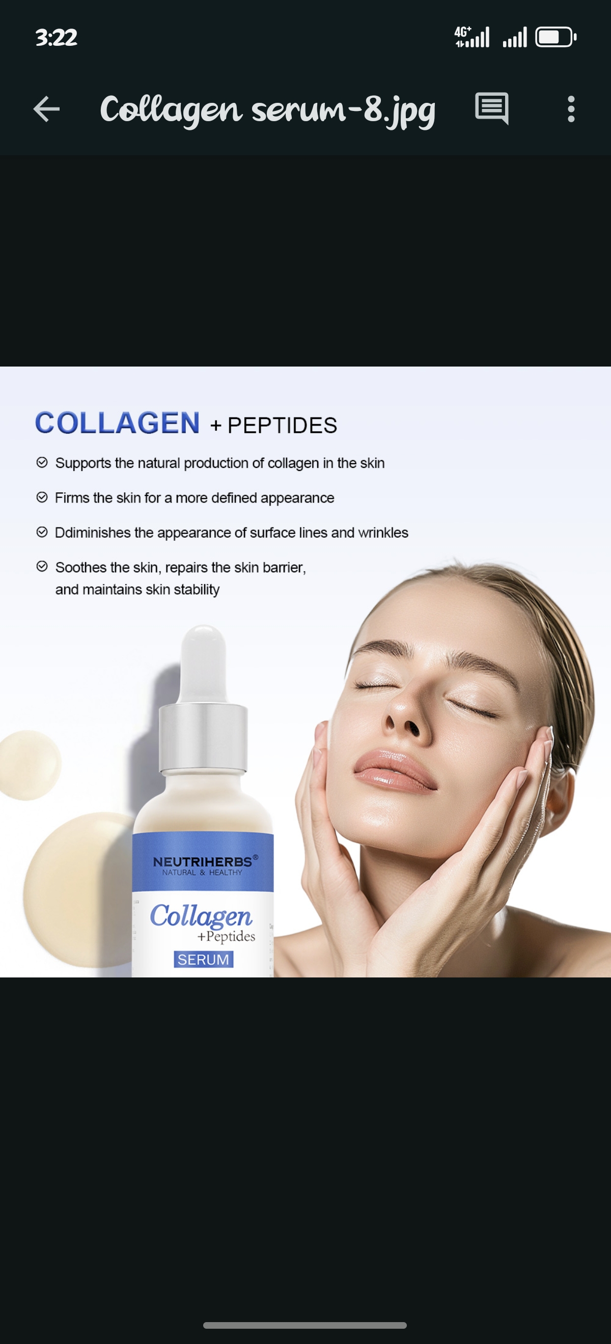 Collagen + Peptides Anti-Ageing Serum thumbnail 7