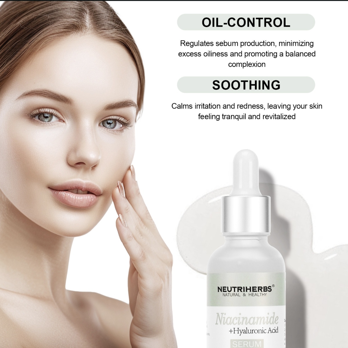 5% Niacinamide & Hyaluronic Acid Serum thumbnail 3