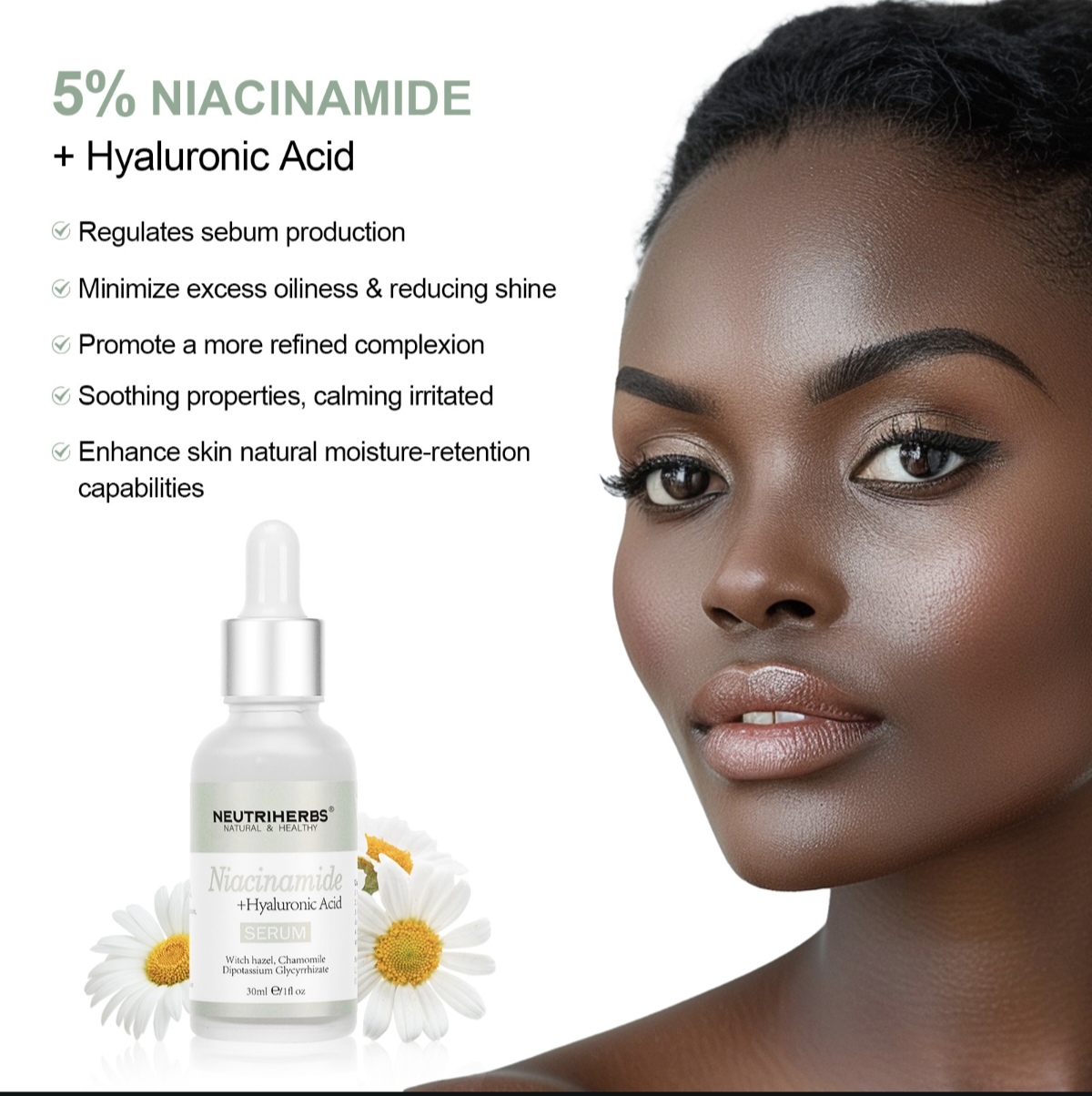 5% Niacinamide & Hyaluronic Acid Serum thumbnail 7