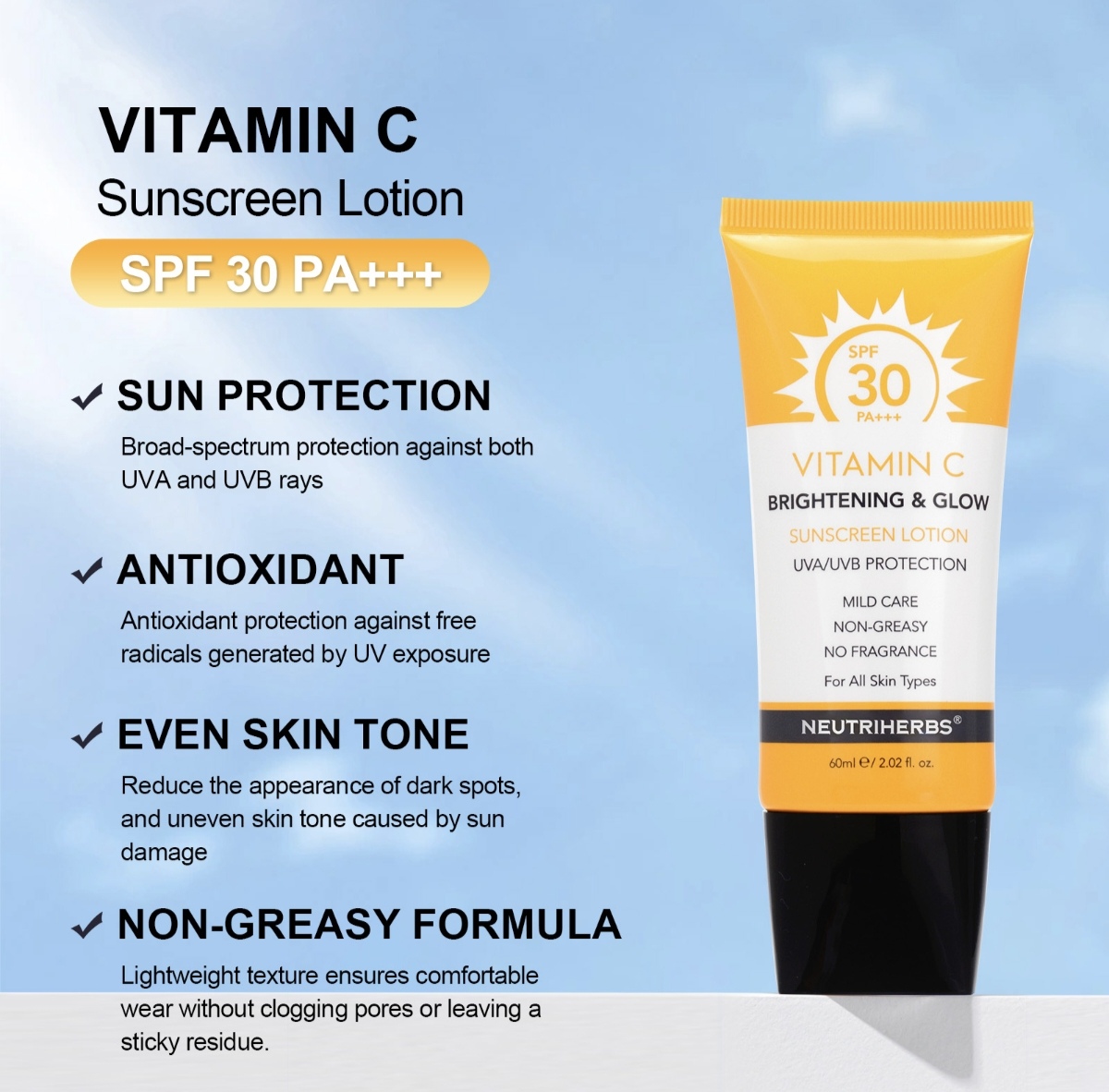 Vitamin C Sunscreen Lotion Spf 30 thumbnail 4