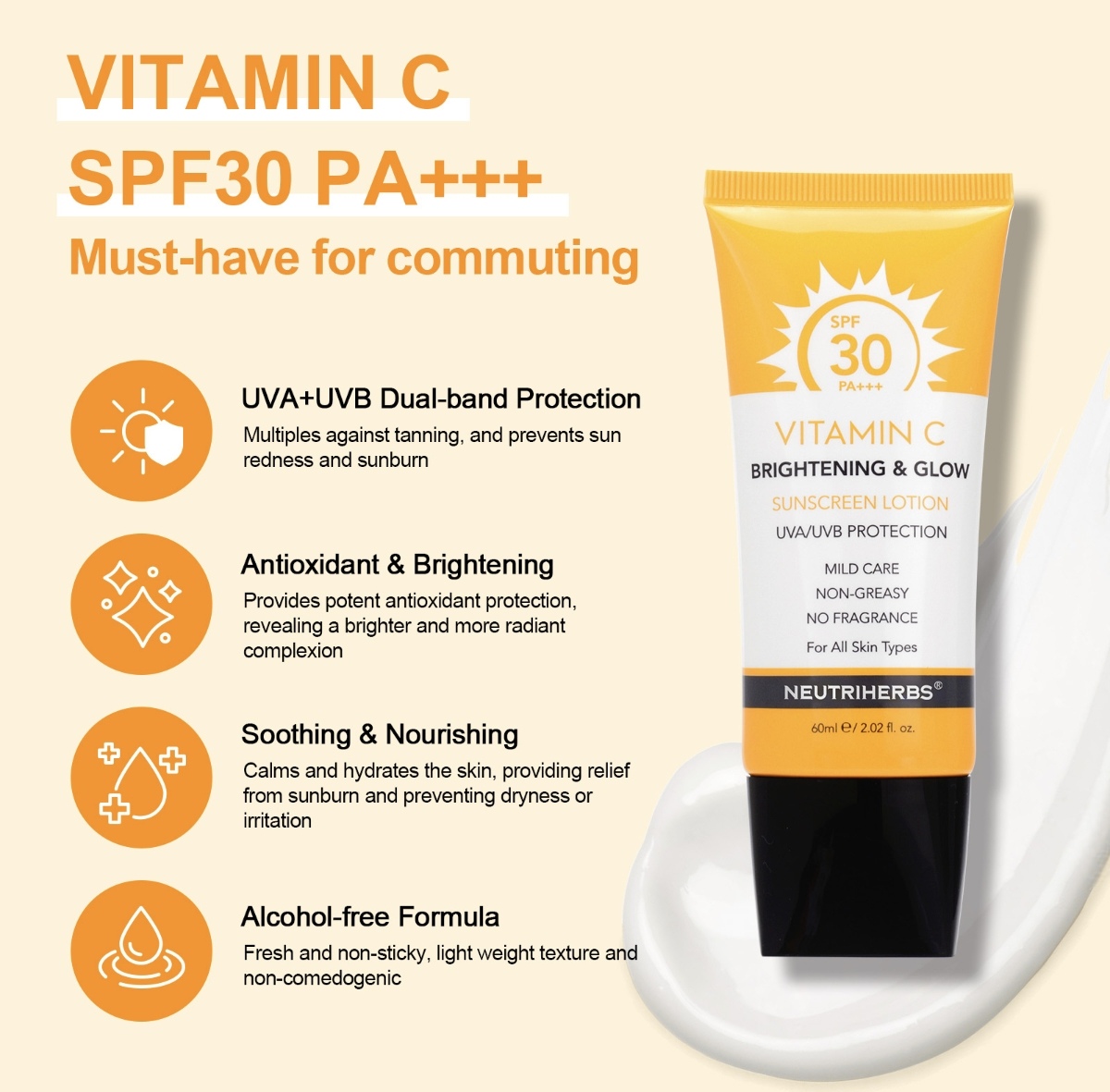 Vitamin C Sunscreen Lotion Spf 30 thumbnail 3