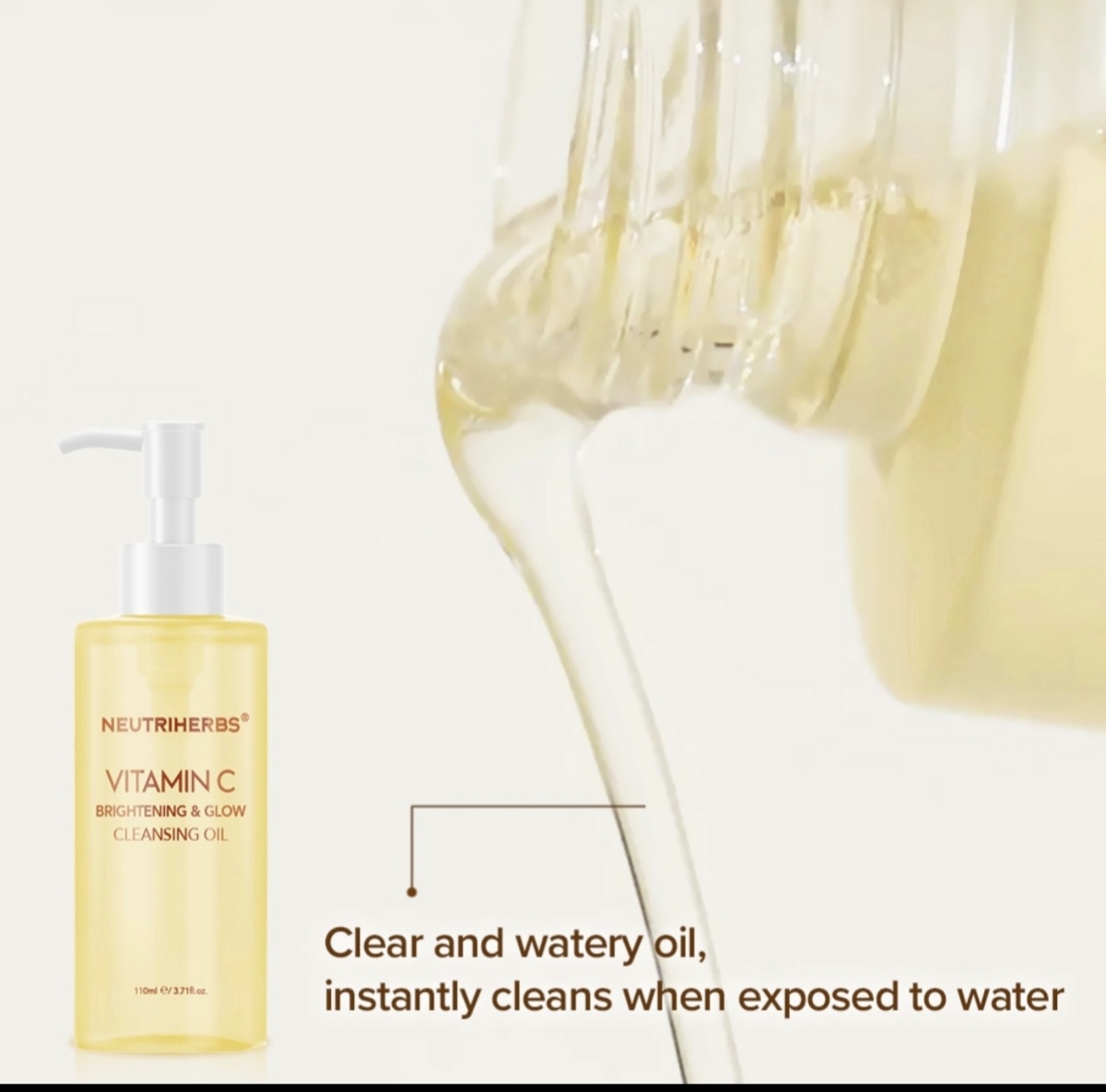 Vitamin C Brightening & Glow Cleansing Oil thumbnail 5