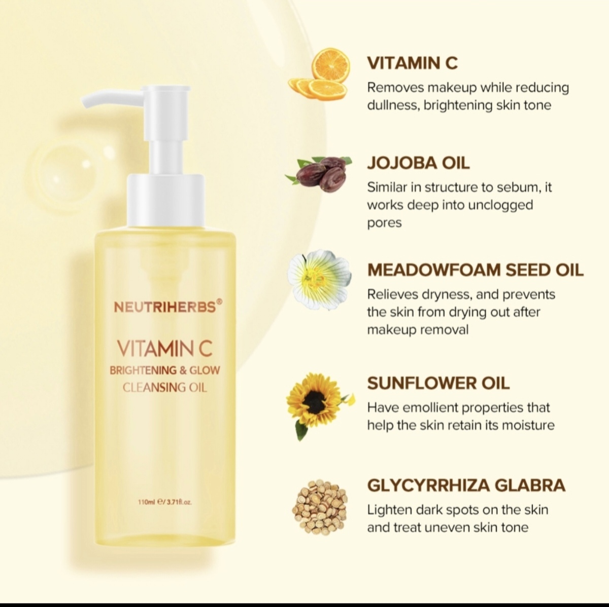 Vitamin C Brightening & Glow Cleansing Oil thumbnail 3