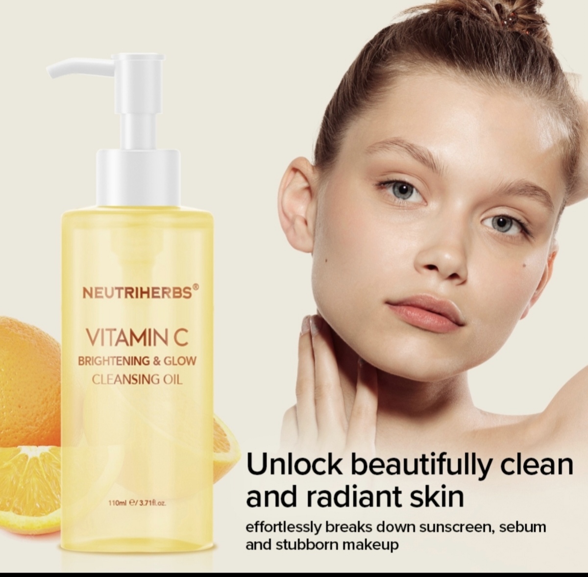 Vitamin C Brightening & Glow Cleansing Oil