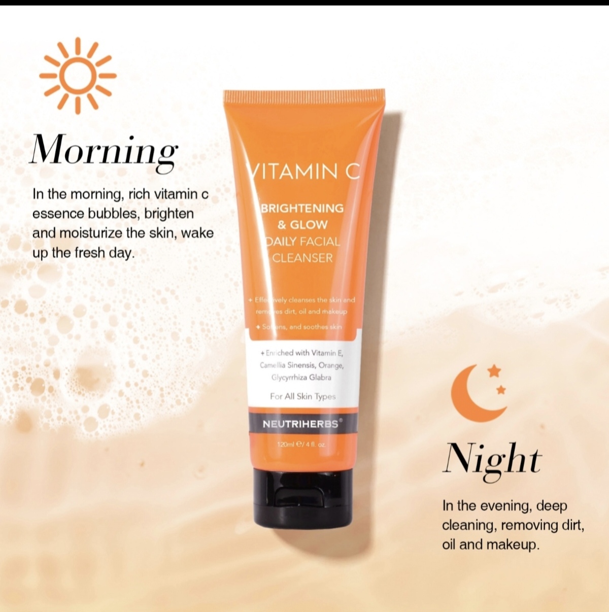 Vitamin C Brightening & Glow Facial Cleanser thumbnail 7