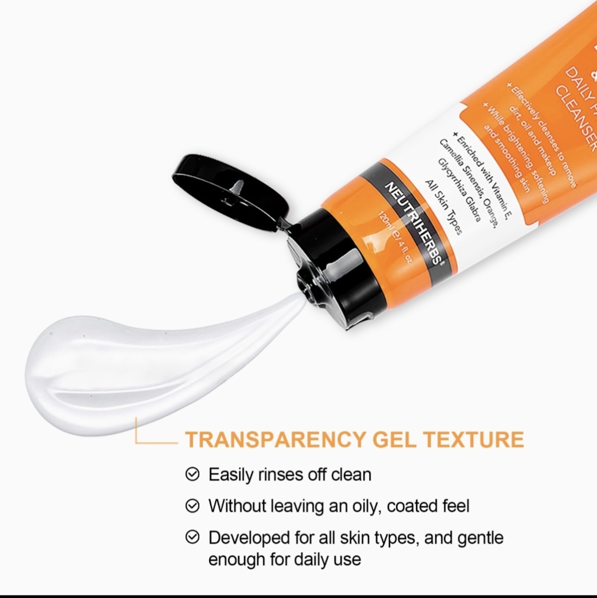 Vitamin C Brightening & Glow Facial Cleanser thumbnail 2