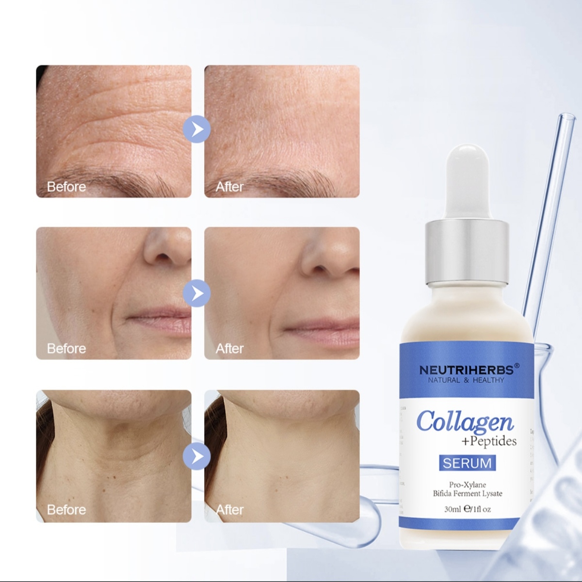 Collagen + Peptides Anti-Ageing Serum thumbnail 10