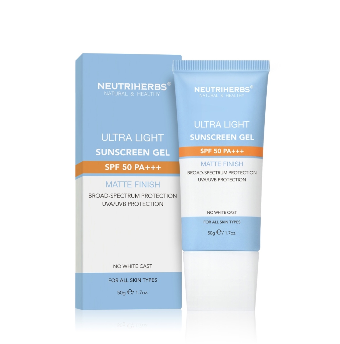 Ultra Light Sunscreen Gel SPF 50