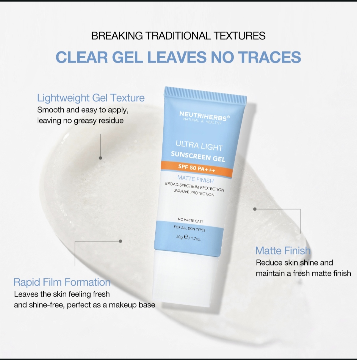 Ultra Light Sunscreen Gel SPF 50 thumbnail 10