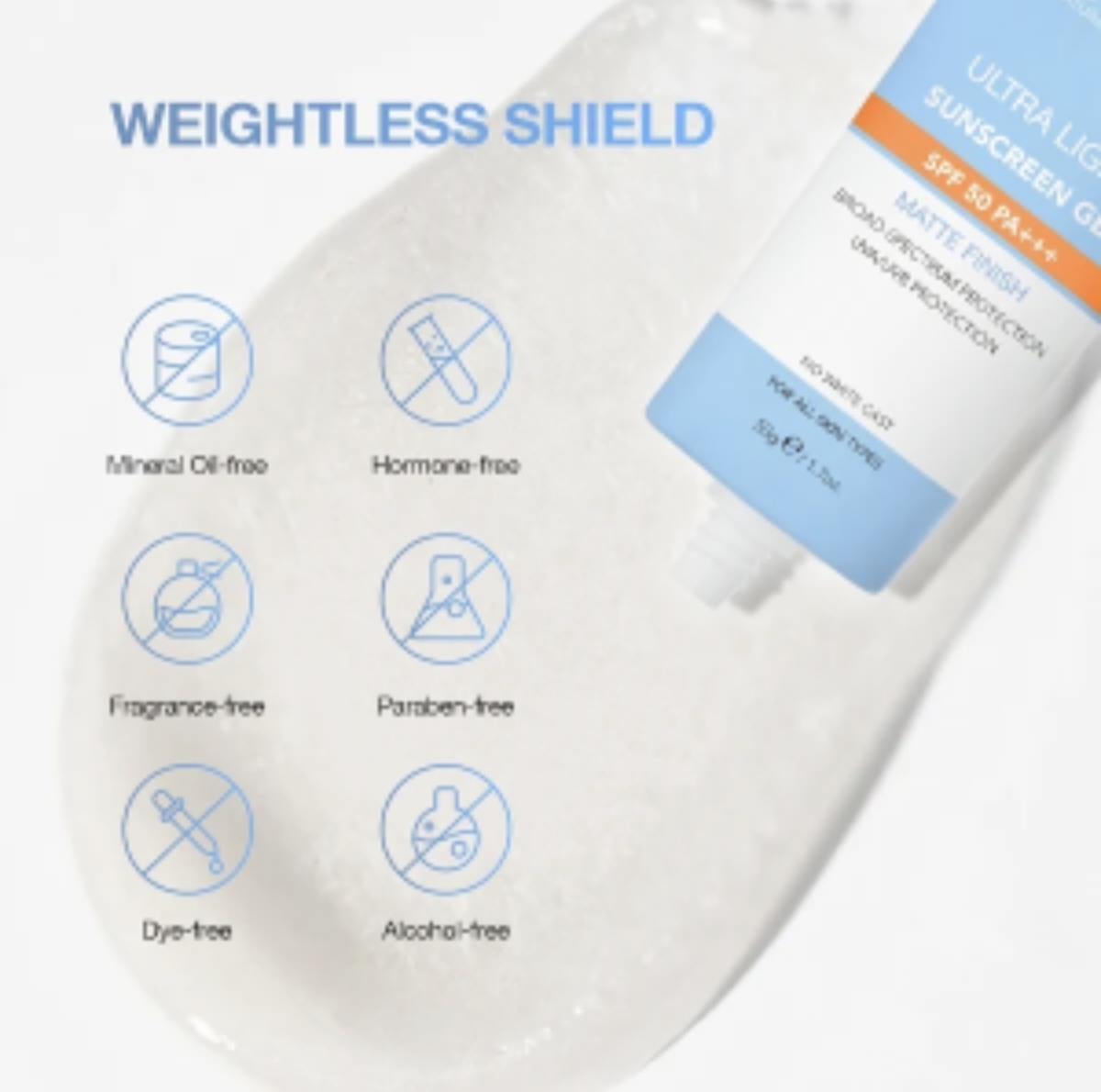 Ultra Light Sunscreen Gel SPF 50 thumbnail 11